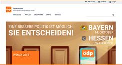Desktop Screenshot of oedp.de