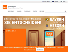 Tablet Screenshot of oedp.de